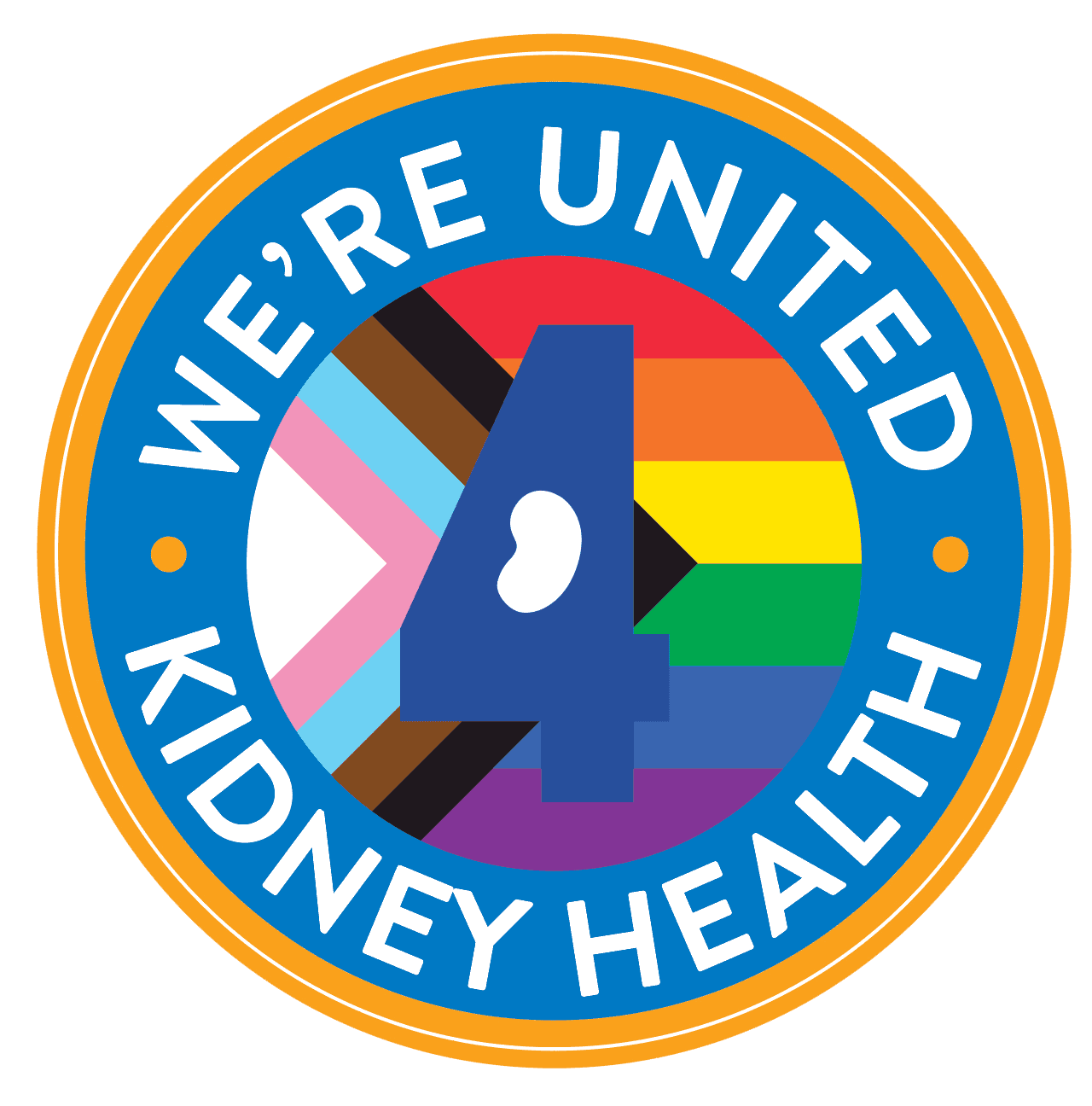 American Society of Nephrology LGBTQ Pride logo